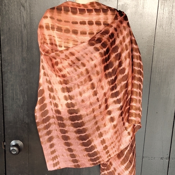 🤎 Craft Link 100% Silk Scarf/Wrap - Picture 9 of 9